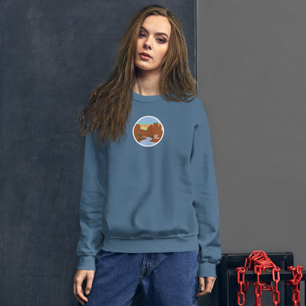 Smith Rock Full Color Sweatshirt