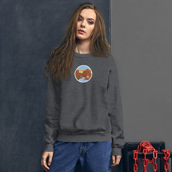 Smith Rock Full Color Sweatshirt