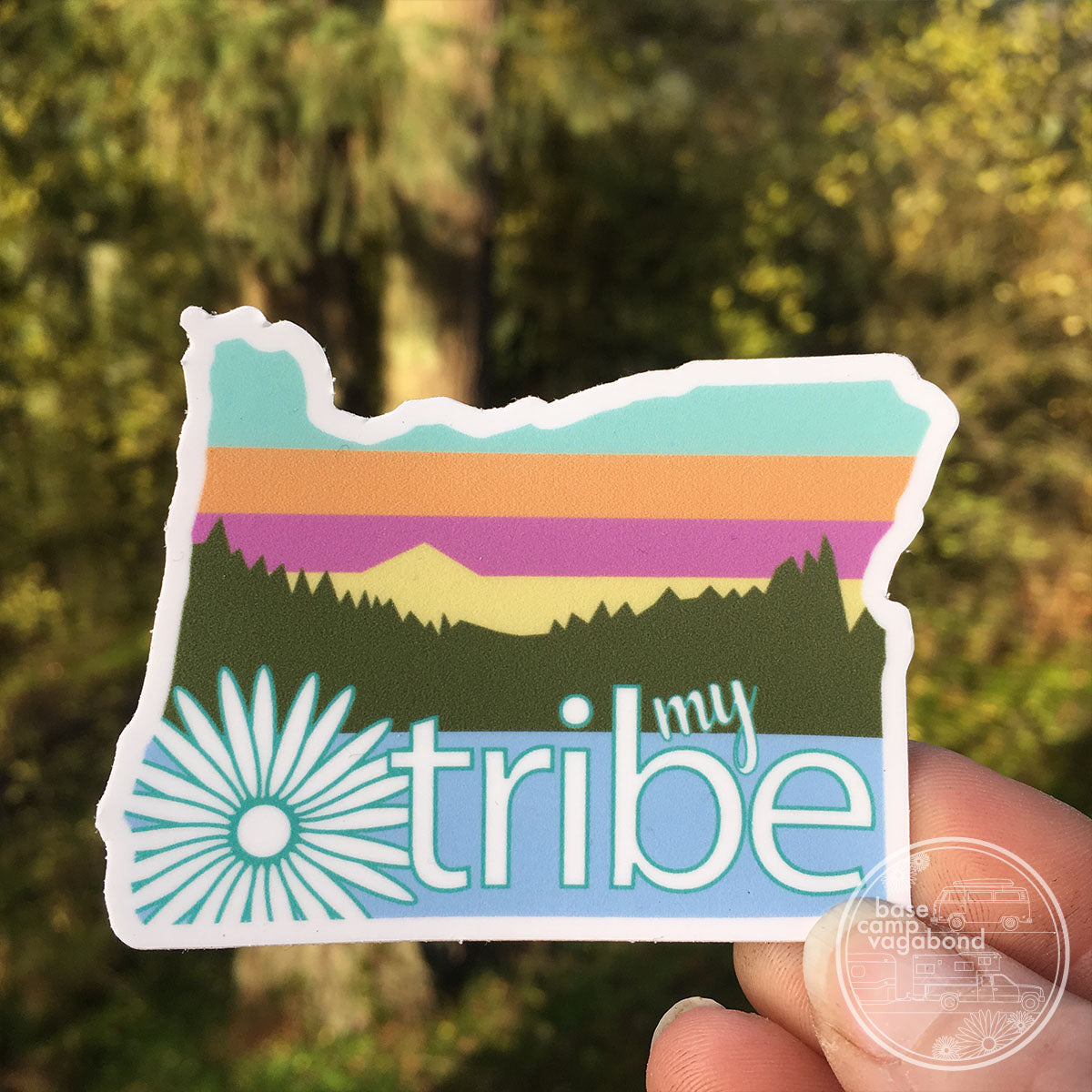 Oregon Wildflower Tribe Sticker